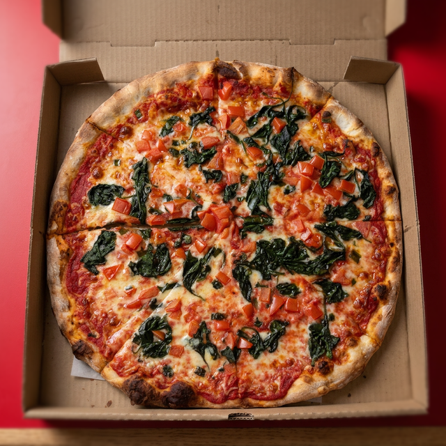 White Mediterranean Pizza (Large 16").