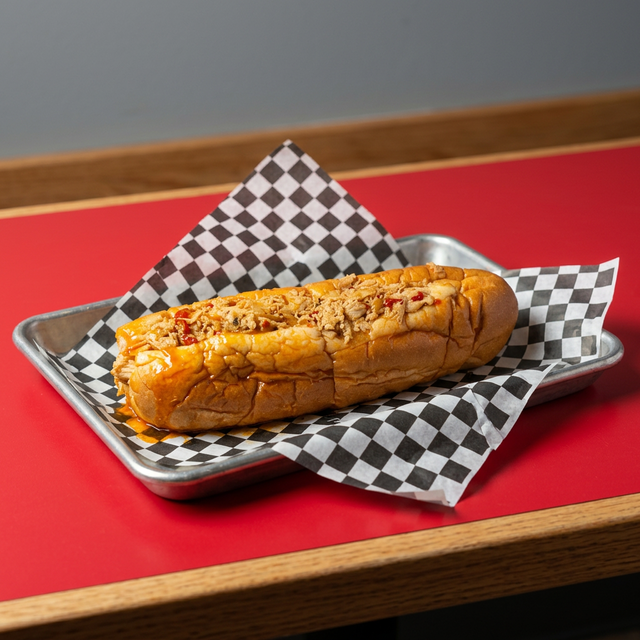 Buffalo Chicken Cheesesteak Sandwich.