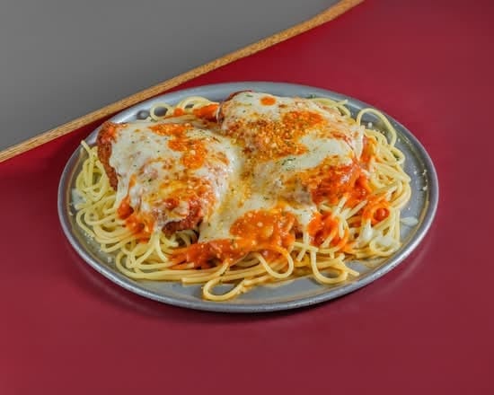Chicken Parmigiana Pasta.